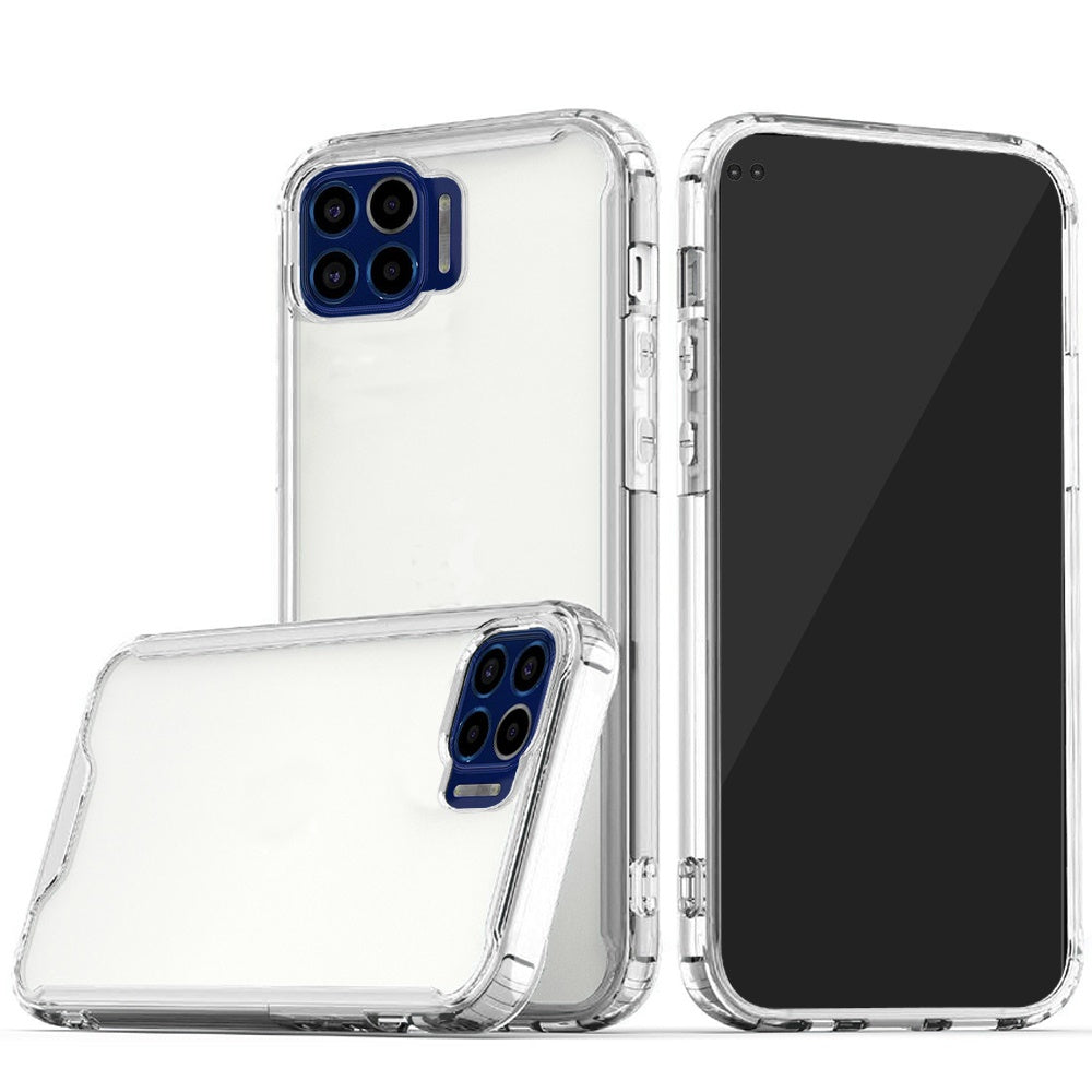 For Samsung Galaxy A16 5G Premium Hybrid Clear Shockproof Transparent Hard PC + Rubber TPU Bumper Frame Shell Slim Case Cover Clear