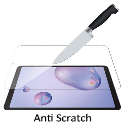 For Tempered Glass Screen Protector 9H Hardness, Touchpad Compatible, Case Friendly, Bubble Free, AB Glue, Ultra HD Clear Tablet Case Cover