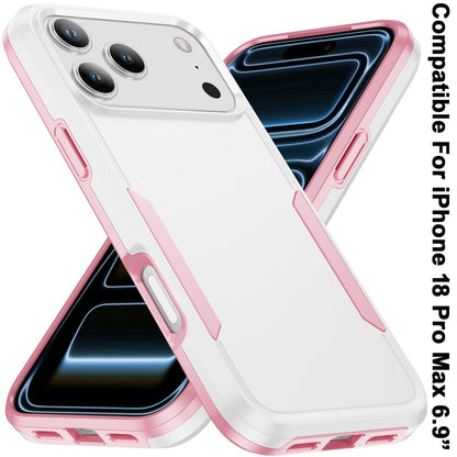 Phone Case for Apple iPhone 18 Pro Max Tough Hybrid Shockproof Rugged Dual Layer Durable Impact Resistant Drop Protection Heavy Duty Bumper Cover
