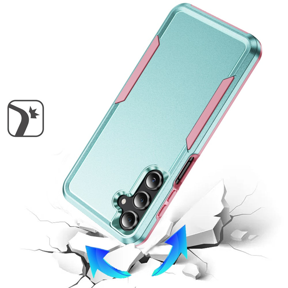 For Samsung Galaxy A17 5G Heavy Duty Shockproof Dual Layer Drop Protection Tough Hybrid Rugged Rubber Armor Defend Case Cover