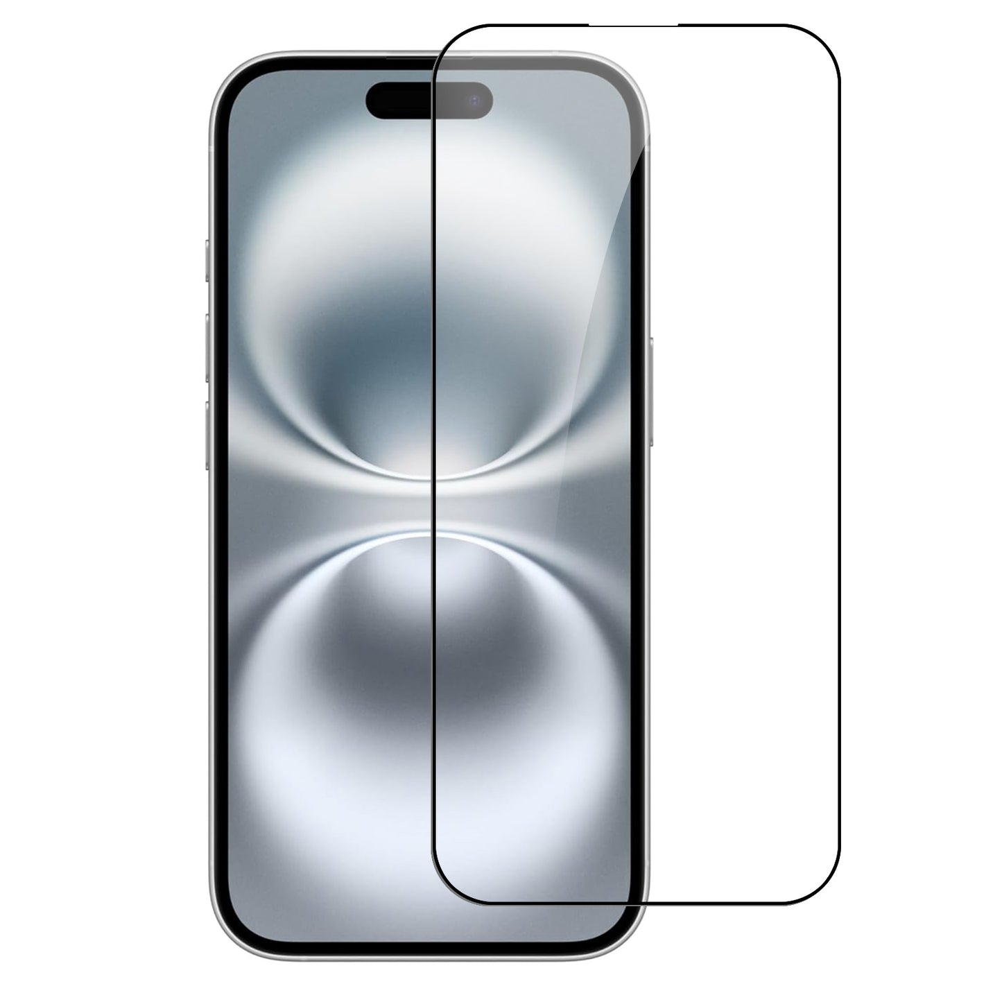 Screen Protector for Apple iPhone 18 Pro Premium Tempered Glass 9H Full Coverage HD Transparent Black Edged Shatter Bubble Free Resistant Durable Clear
