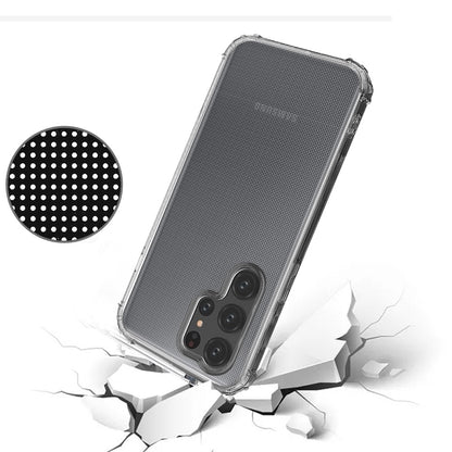 For Samsung Galaxy S26 Hybrid Clear TPU Bumper, Shockproof, Rubber Silicone 4 Corners Gel, Lightweight, Protective Slim Back Case Cover Clear