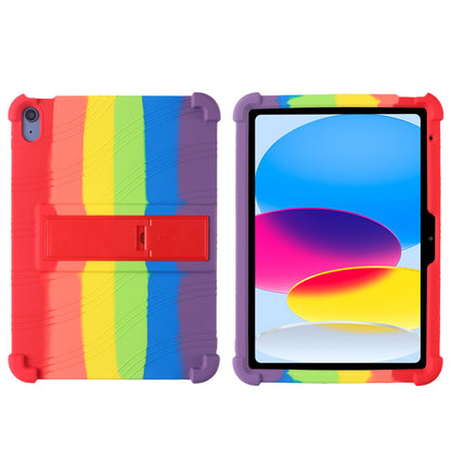 Tablet Case for iPad (A16) 11th /10th Gen 2025/2022 (10.9") Thick Shockproof Silicone Heavy Duty Rugged Hybrid Full Body Drop Protection Detachable Stand Cover