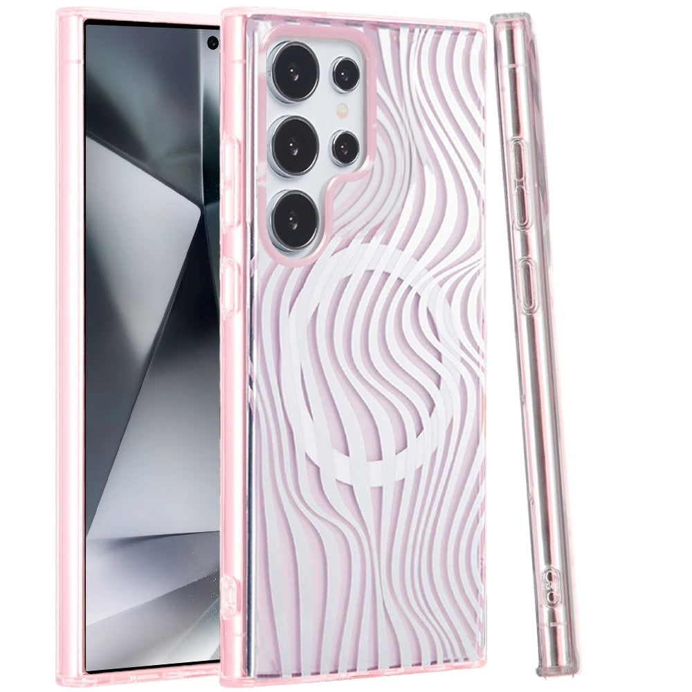 For Samsung Galaxy S22 Ultra Durable Fashion IMD Printed Design TPU Slim Shockproof Protective Case with Stylish Pattern Case Cover