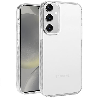 For Apple iPhone 16 Plus (6.7") Classic Transparent Hybrid Acrylic Thick 2.0mm Rubber Gummy Hard Back PC TPU Frame Case Cover Clear