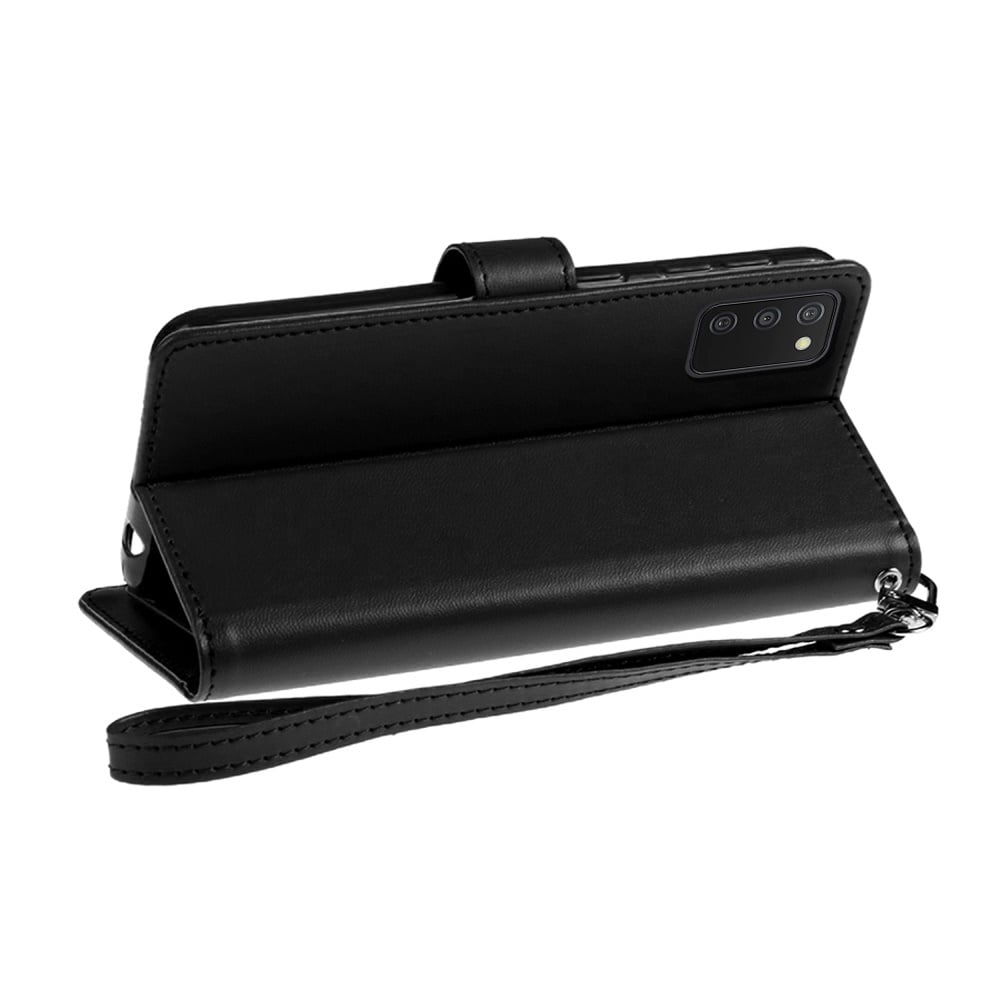 For iPhone 15 Plus (6.7") Wallet Cases PU Leather with Credit Card /ID /Cash Holder Slot Dual Flip Book Pouch, Stand and Strap Case Cover