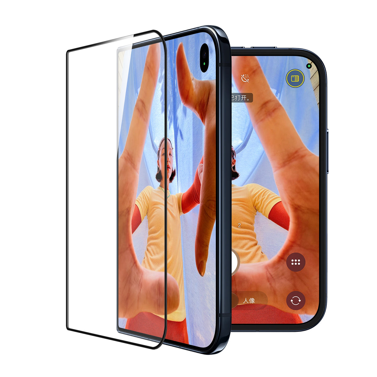 Premium Tempered Glass 9H Full Coverage HD Transparent Black Edged Shatter Bubble Free Resistant Durable
