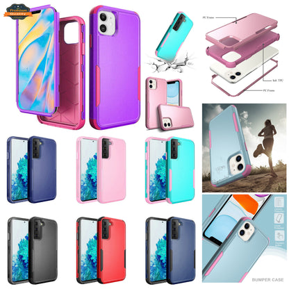 For Samsung Galaxy S26 Hybrid Rugged Hard Shockproof Drop-Proof with 2 Layer Protection, Military Grade Heavy-Duty Armor Design Case Cover