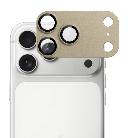 Camera Lens Protector for Apple iPhone 17 Pro Camera Lens Protector Tempered Glass Metal Frame Scratch Resistant HD Clear Precision Fit
