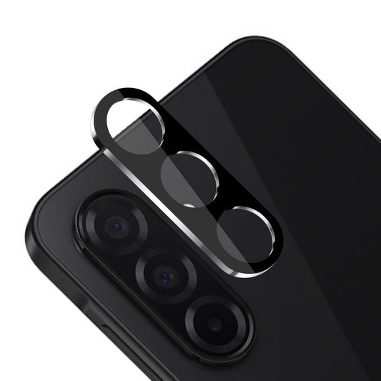 For Samsung Galaxy A26 Camera Lens Protector Tempered Glass with Colored Edge 2.5D – Anti-Scratch, HD Clarity, Easy Install Protector Black