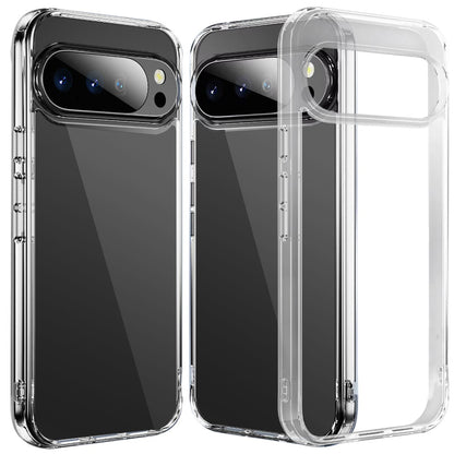 For Google Pixel 10 Pro XL Shockproof Slim Crystal Clear Transparent Hybrid Cover with Enhanced Drop Protection Case Cover Clear