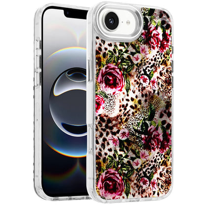 For Apple iPhone 17E /16E Fashion Beautiful Epoxy Design Hybrid Fashion Stylish TPU Protective, Shockproof Hybrid PC Case Cover