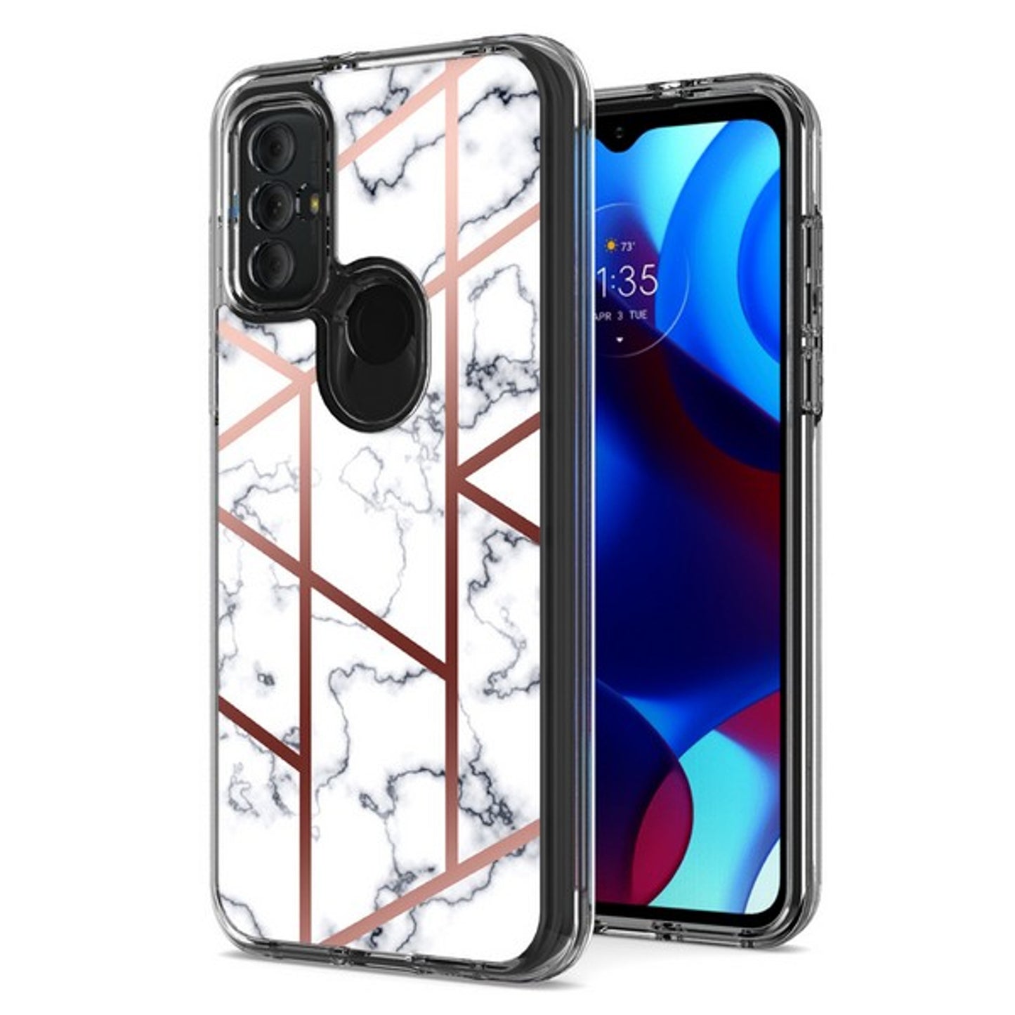 Phone Case Cover for Motorola Moto G Stylus 5G 2026 Hybrid Fashion Stylish Trendy Picture Design Hard Back PC Shockproof TPU Slim Protective Cover