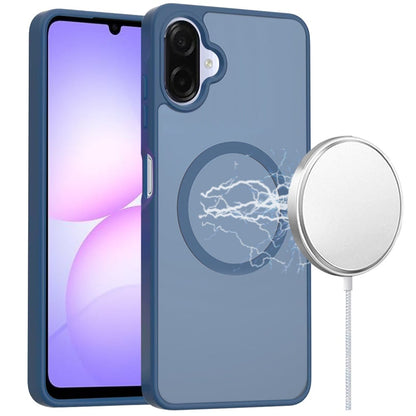 For Samsung Galaxy A07 MagSafe Compatible Case Hybrid Soft TPU Bumper Hard Translucent Matte Back Slim Shockproof Case Cover