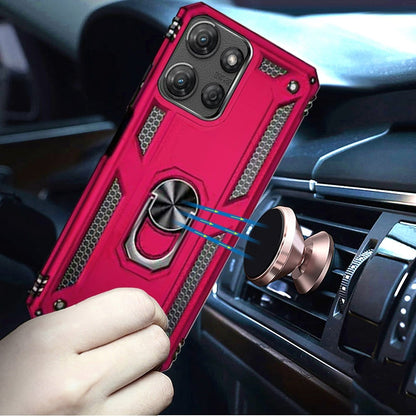 For Motorola Moto G Stylus 5G 2026 /2025 Hybrid Shockproof Durable 360 Degree Rotatable Ring Stand Holder Kickstand Fit Magnetic Car Mount Case Cover