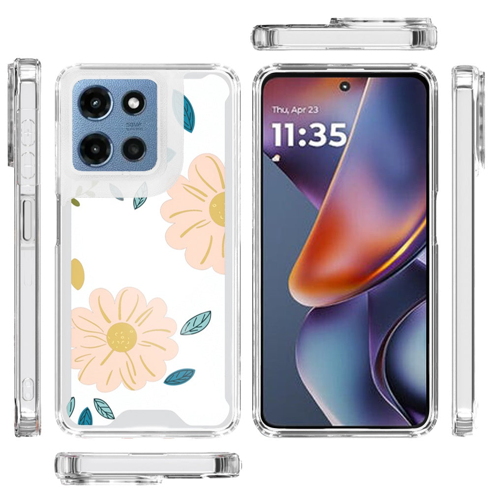 For Motorola Moto G 5G 2026/2025 Beautiful TPU Design, Slim Shockproof Soft Cover for Women and Girls, Stylish Protective Case Cover