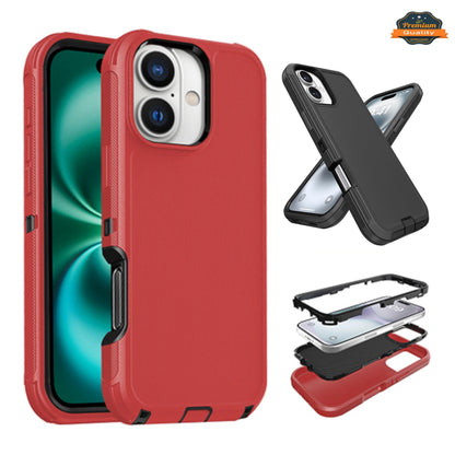 For Samsung Galaxy S25+ S25 Plus /S24+ Delux Armor Case Shockproof Rugged 3-Layer Protection Hybrid Heavy Duty with Enhanced Durability Case Cover