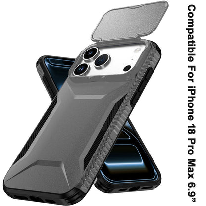 Phone Case for Apple iPhone 18 Pro Max Shockproof Hybrid Rugged Grip Camera Window Guard Window Protective Heavy Duty Slim Textured Design Cover