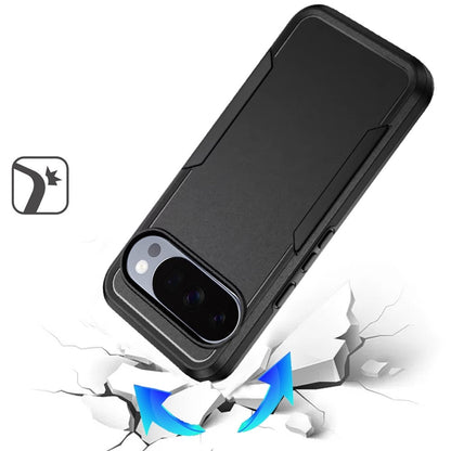 Phone Case for Google Pixel 11 Pro XL Tough Hybrid Shockproof Rugged Dual Layer Durable Impact Resistant Drop Protection Heavy Duty Bumper Cover