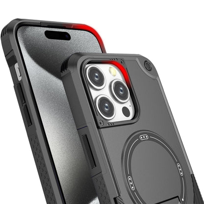For Samsung Galaxy S25 EDGE Magnetic Invisible Kickstand Holder with Magsafe, Slim Fit Shockproof Hybrid Military Grade Heavy Duty Case Cover