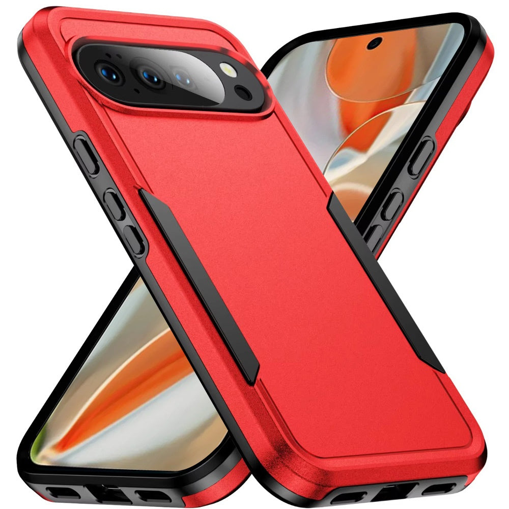 For Google Pixel 10 Pro XL Hybrid Rugged Hard Shockproof Drop-Proof with 2 Layer Protection, Military Grade Heavy-Duty Armor Design Case Cover