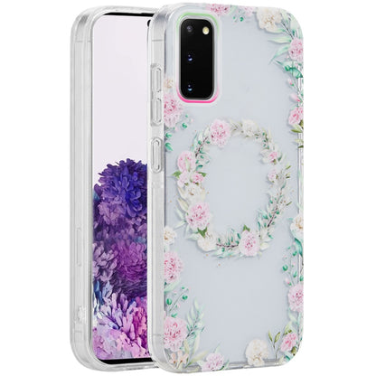For Samsung Galaxy S20 Ultra Fashion Layer Design Slim IMD TPU Protective, Shockproof Hybrid Stylish Durable Hard PC Case Cover