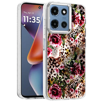 For Motorola Moto G Stylus 5G 2025 Fashion Beautiful Epoxy Design Hybrid Fashion Stylish TPU Protective, Shockproof Hybrid PC Case Cover