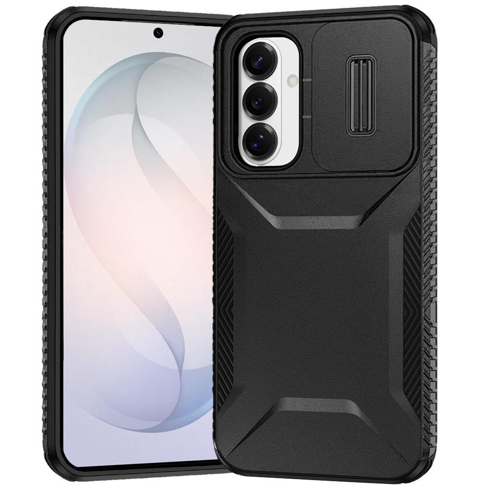 Phone Case for Samsung Galaxy S26 FE /Fan Edition Shockproof Hybrid Rugged Grip Camera Window Guard Window Protective Heavy Duty Slim Textured Design Cover