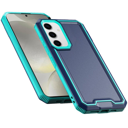 For Samsung Galaxy S25 Ultra Tough Modern Fused Hybrid Armor Hard PC TPU Rubber Shockproof Drop Protection Impact Case Cover