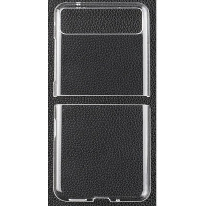 Phone Case Cover for Motorola Razr+ PLUS 2026 Premium Transparent Hard PC Back Slim Fit Thin Case Hybrid Protective Shockproof, Lightweight Cover Clear