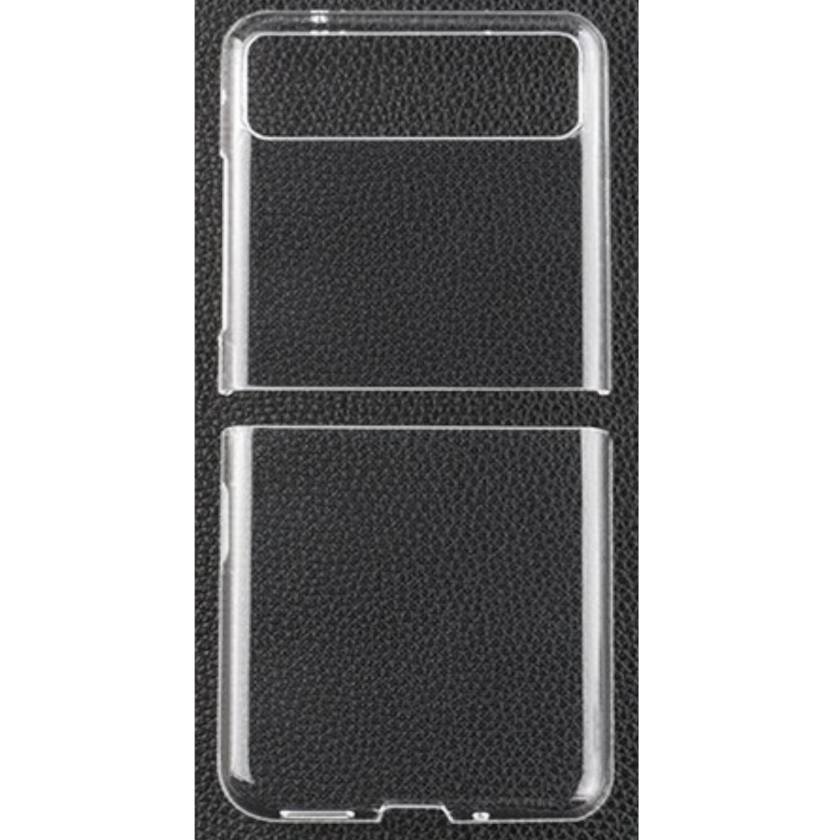 For Samsung Galaxy Z Flip 7 Premium Transparent Hard PC Back Slim Fit Thin Case Hybrid Protective Shockproof, Lightweight Case Cover Clear