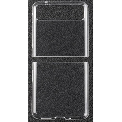 For Samsung Galaxy Z Flip 7 Premium Transparent Hard PC Back Slim Fit Thin Case Hybrid Protective Shockproof, Lightweight Case Cover Clear