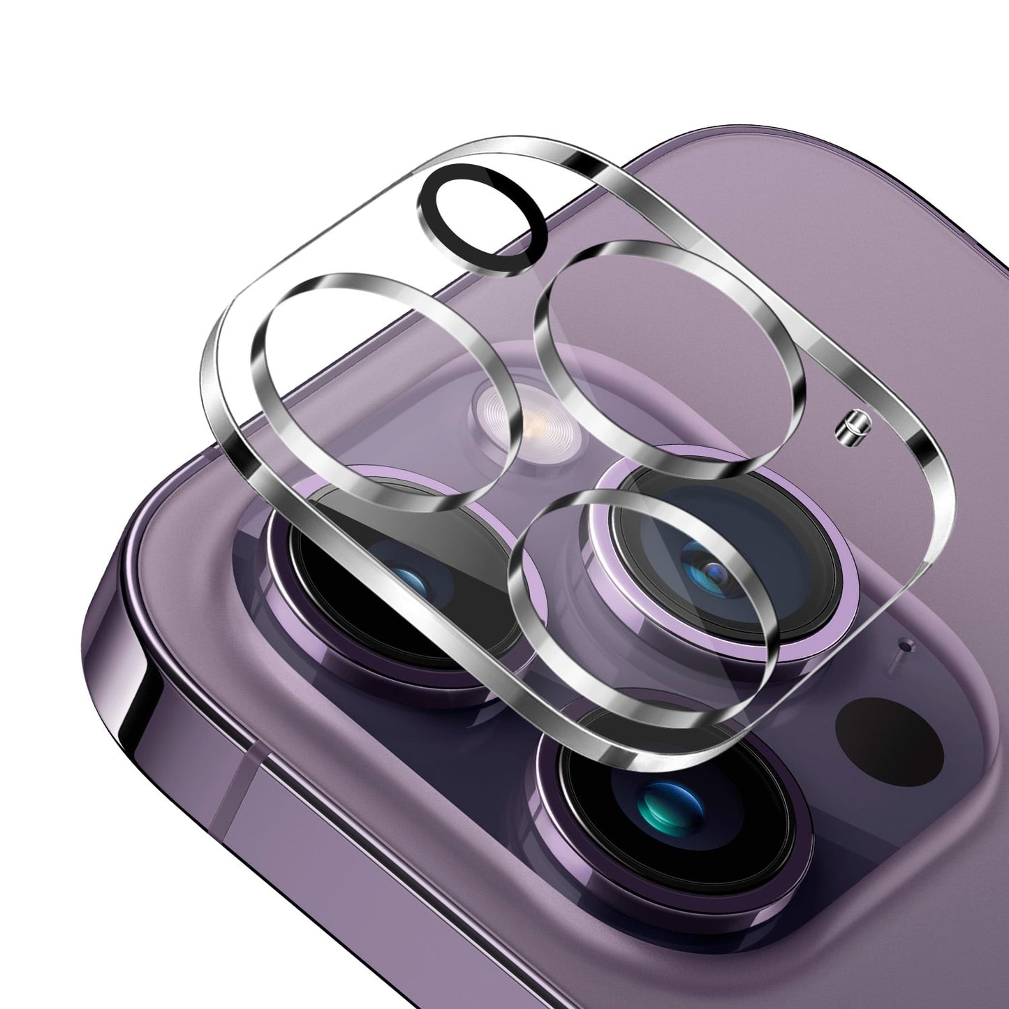 For iPhone 14 Pro Max (6.7") Camera Lens Protector HD Clear Back Camera Protector Tempered Glass, Case Friendly, Ultra-Thin, Easy Installation Protector Clear