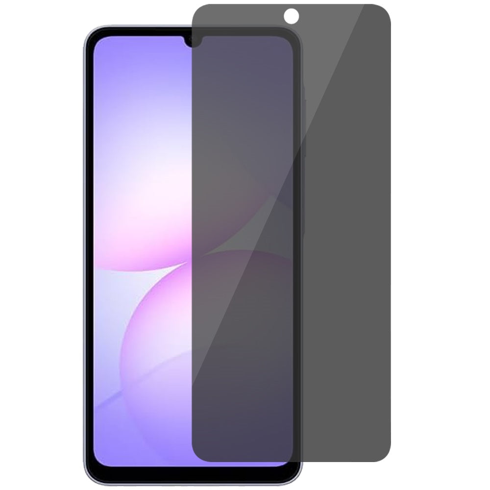 Screen Protector for Samsung Galaxy A08 4G, A07 5G, A07 4G Tempered Glass Screen Protector Privacy Anti-Spy Anti Peeping 9H, Black Screen Guard Easy to Install Black