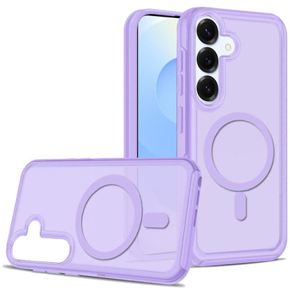 Slim & Durable Compatible with MagSafe Hybrid Shockproof Glossy Oil Protective Dual Layer TPU + PC