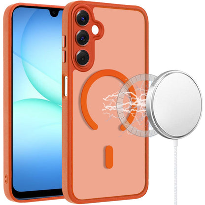 Matte Frosted Magnetic Back Hybrid Hard PC Soft TPU Camera Protection Slim Shock Absorbing Anti Fingerprint