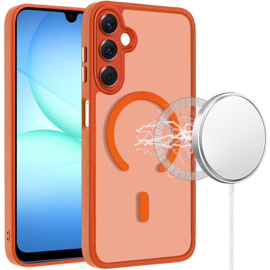 Matte Frosted Magnetic Back Hybrid Hard PC Soft TPU Camera Protection Slim Shock Absorbing Anti Fingerprint