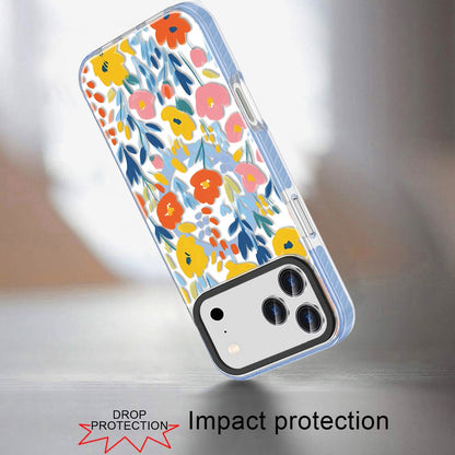 Phone Case for Apple iPhone 18 Pro/ iPhone 17 Pro Magnetic Hybrid IMD Floral Compatible with MagSafe Shockproof Slim Hybrid Fashion Design TPU Protective Cover