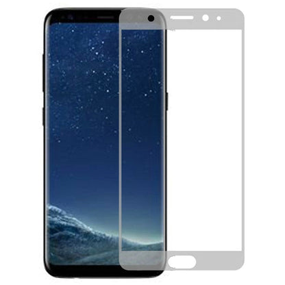 For Samsung Galaxy S8 Premium Tempered Glass Screen Protector Designed to allow full functionality Fingerprint Unlock 3D Curved Edge Glass Full coverage Protector Clear