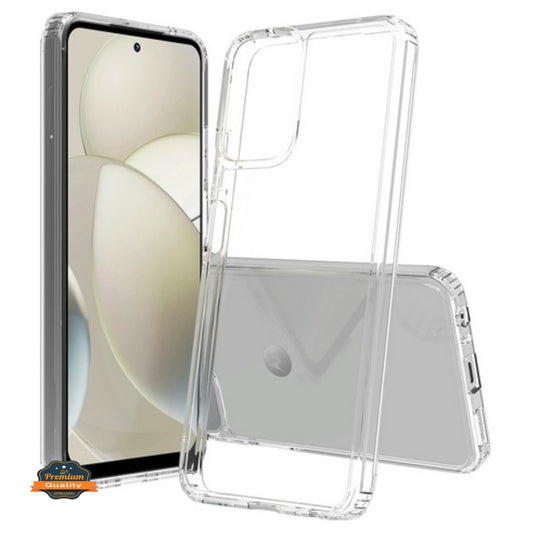 Phone Case Cover for Motorola Moto G Stylus 5G 2026 Crystal HD Clear Back Hybrid Case TPU Bumper Frame Slim Shockproof Hard Defender Cover Clear