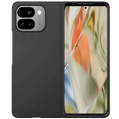 For Google Pixel 10 Pro Fold Snap-On Flip Premium Matte Finish Slim Lightweight Protective PC + Rubber TPU Hard Shell Case Cover