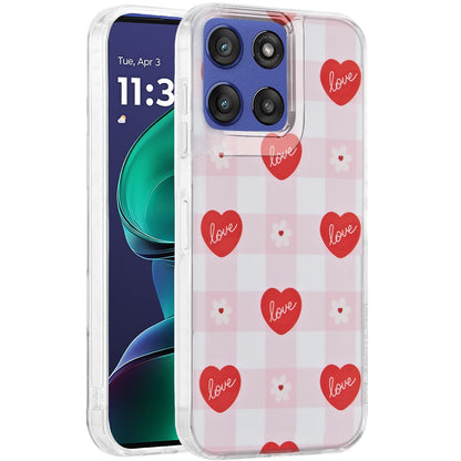 For Motorola Moto G Stylus 5G 2026 /2025 Fashion Layer Design Slim IMD TPU Protective, Shockproof Hybrid Stylish Durable Hard PC Case Cover