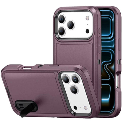 Phone Case for Apple iPhone 18 Pro Max 3in1 Tough Rugged Kickstand Shockproof Armor Grip Heavy Duty Drop Resistant Protective Hybrid Cover