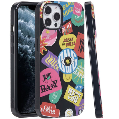 For Samsung Galaxy S20 Ultra Fashion Layer Design Slim IMD TPU Protective, Shockproof Hybrid Stylish Durable Hard PC Case Cover