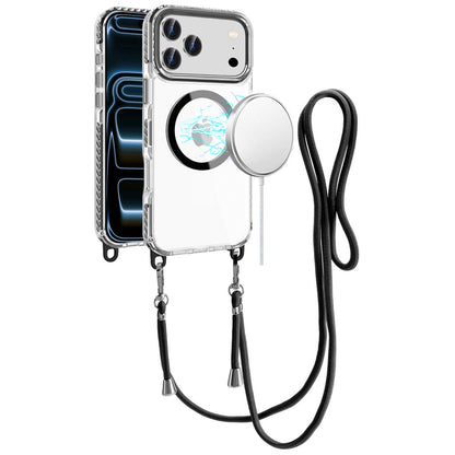 Transparent Magnetic Lanyard Shockproof Hybrid Clear Grip Durable Camera Protection TPU Anti-Slip Design