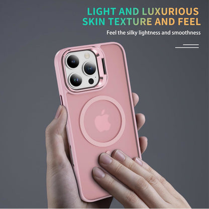 Phone Case Cover for Apple iPhone 17E /iPhone 16E Clear Back Hybrid with MagSafe Compatible Metal Camera Stand Colorful Bumper Frame Shockproof Cover