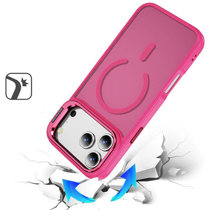Phone Case for Apple iPhone 18 Pro Max Metallic Magnetic Camera Stand Shockproof Hybrid Grip Camera Lens Protection Kickstand Rugged Durable Armor Cover