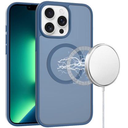 For Apple iPhone 13 Pro MagSafe Compatible Case Hybrid Soft TPU Bumper Hard Translucent Matte Back Slim Shockproof Case Cover