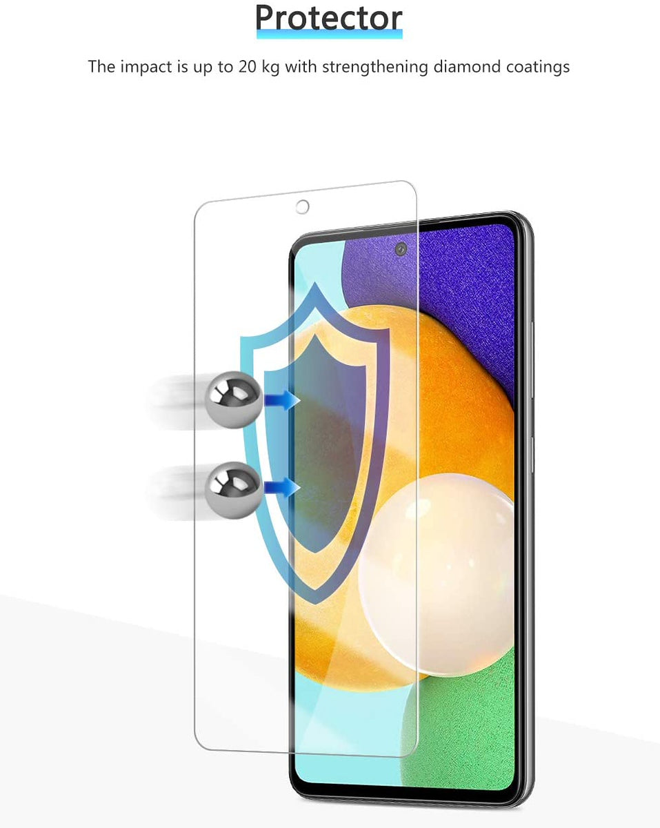 For Apple iPhone 14 /13 Tempered Glass Screen Protector, Clear HD Anti-Scratch Protective Film, Touch Sensitive, Easy Install, Bubble-Free Protector Clear