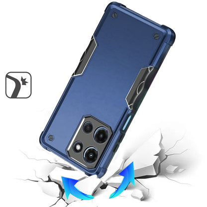 For Motorola Moto G 5G 2025 Slim Fit Back Hybrid Lightweight Shockproof 2-in-1 Hybrid Hard PC Bumper Frame Armor Protection Case Cover
